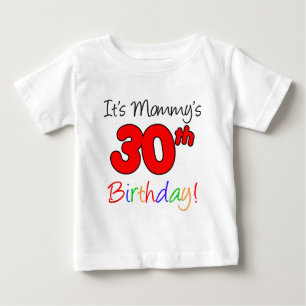 Det är mommy'sens 30års födelsedag tee shirt