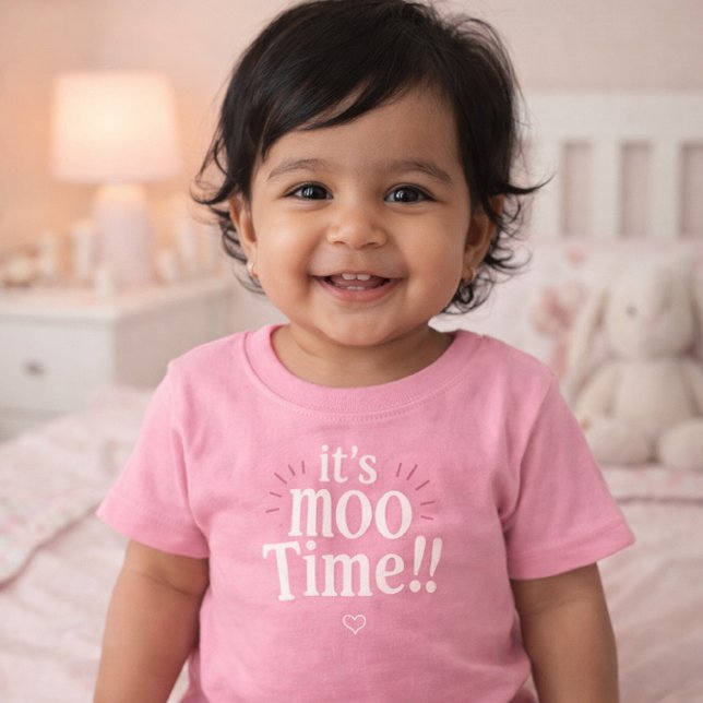 det är Moo-tid Eid Adha rolig T-shirt för småbarn  (Skapare uppladdad)