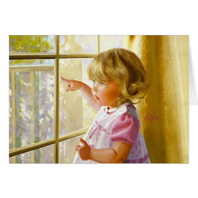 Det är mormodern och morfadern hälsningskort (Framsidan Horizontal)