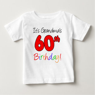 Det är mormor 60th födelsedag för barnbarn t shirt