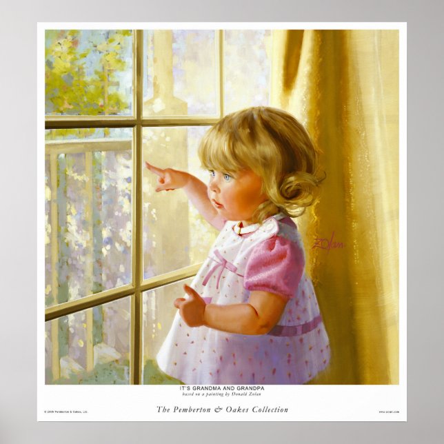 Det är mormor och morfar poster (Framsidan)