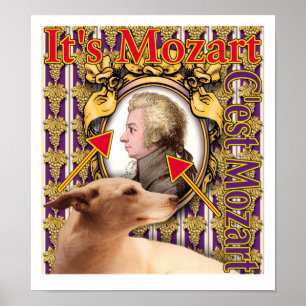 Det är Mozart Poster