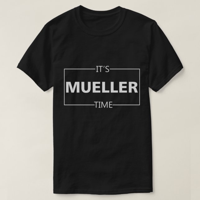 Det är Mueller Time Tee (Design framsida)