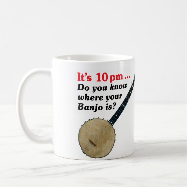 Det är muggen för 10 pm… kaffemugg (Vänster)