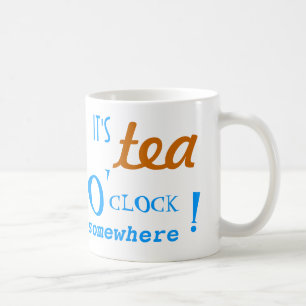 Det är muggen för Teaklockanet någonstans Kaffemugg
