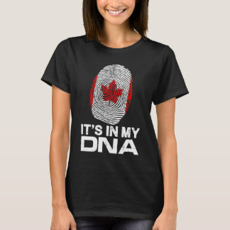 DET ÄR MY-DNA I Flagga National Pride Fingerprint  T Shirt