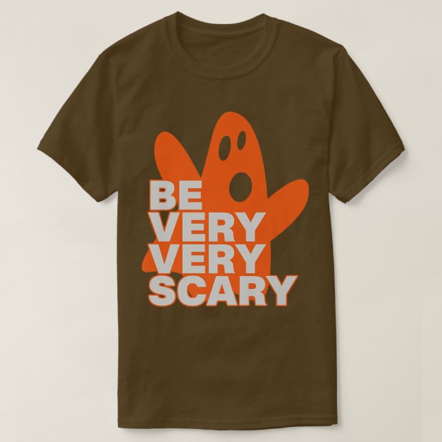 Det är mycket skandalöst att det är en scary Hallo T Shirt (Design framsida)