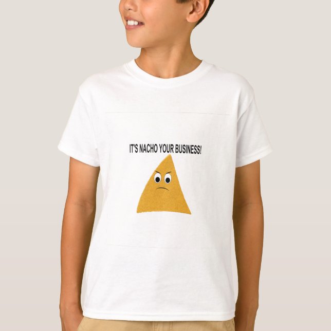 Det är Nacho Ditt företag Tee (Framsida)
