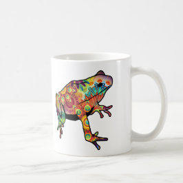 Det är någon Psychedelic grodamugg för skraj kaffe Kaffemugg