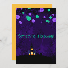 Det är något som blåser inbjudan till Halloween fe