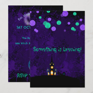 Det är något som blåser inbjudan till Halloween fe