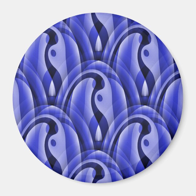 Det är några stunder i Blue... Magnet (Framsidan)