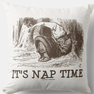 Det är Nap Time Red Kung Sleeping Underland Kudde