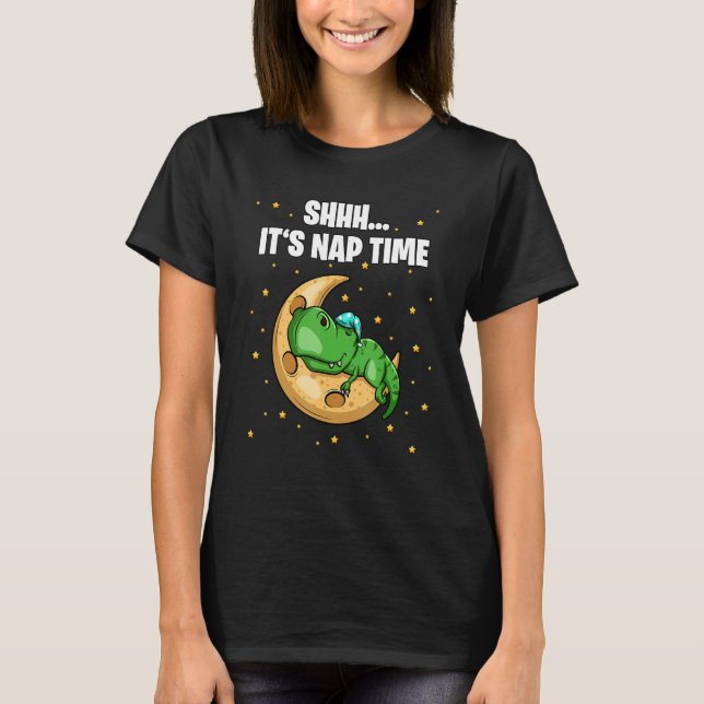 Det är Nap Time Sömnig Rex T Shirt (Framsida)