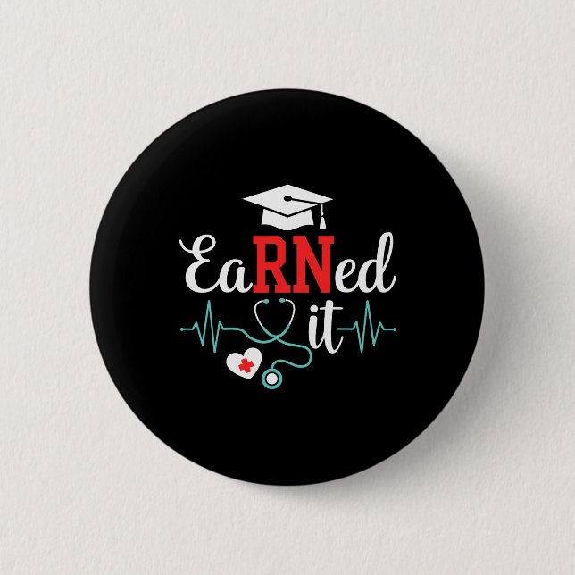 Det är nära Studenten för Rn Student Knapp (Framsida)