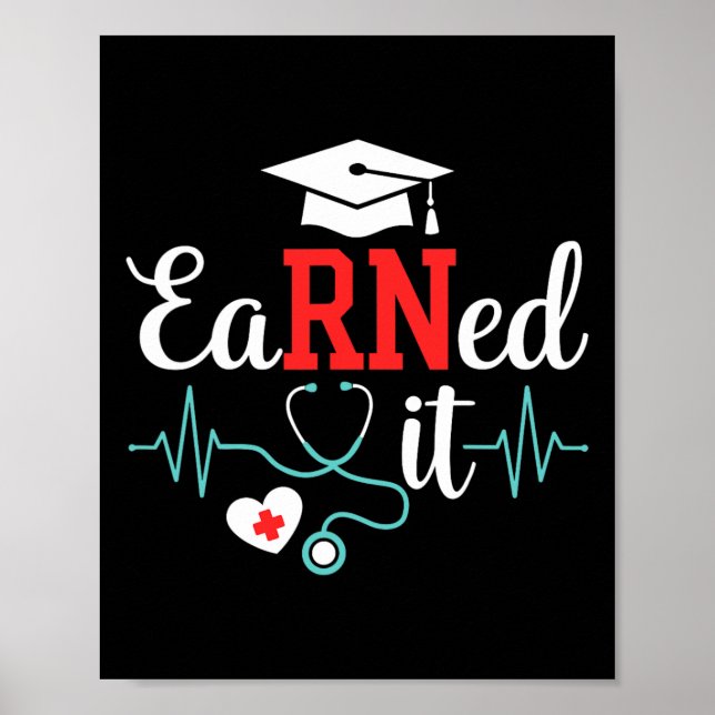 Det är nära Studenten för Rn Student Poster (Framsidan)