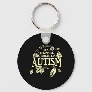 Det är nästan Autism Lustigt Autistic Thanksgiving Nyckelring