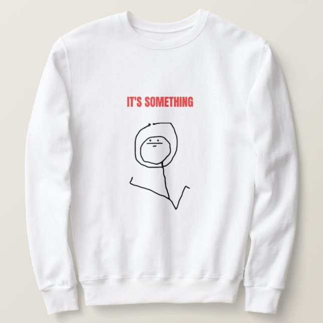 Det är nåt PM Lång Ärmad Tröja (Design framsida)