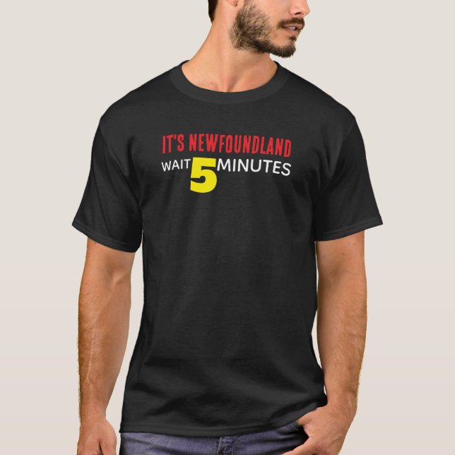 Det är Newfoundland T Shirt (Framsida)