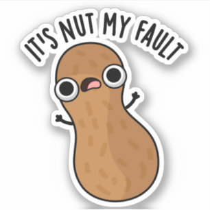 Det är Nöt mitt fel, Peanut Pun Klistermärken