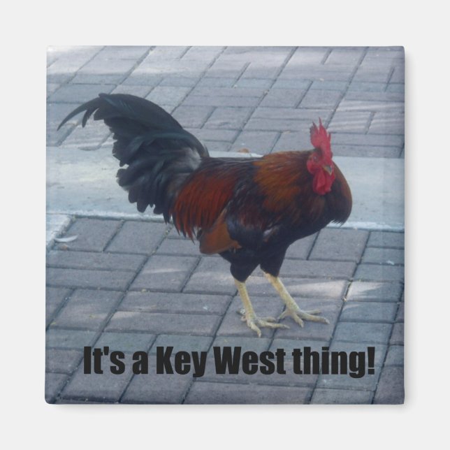 Det är Nyckel Väster sak! Magnet (Framsidan)