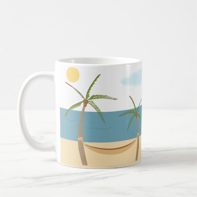Det är ö-tid kaffemugg (Vänster)