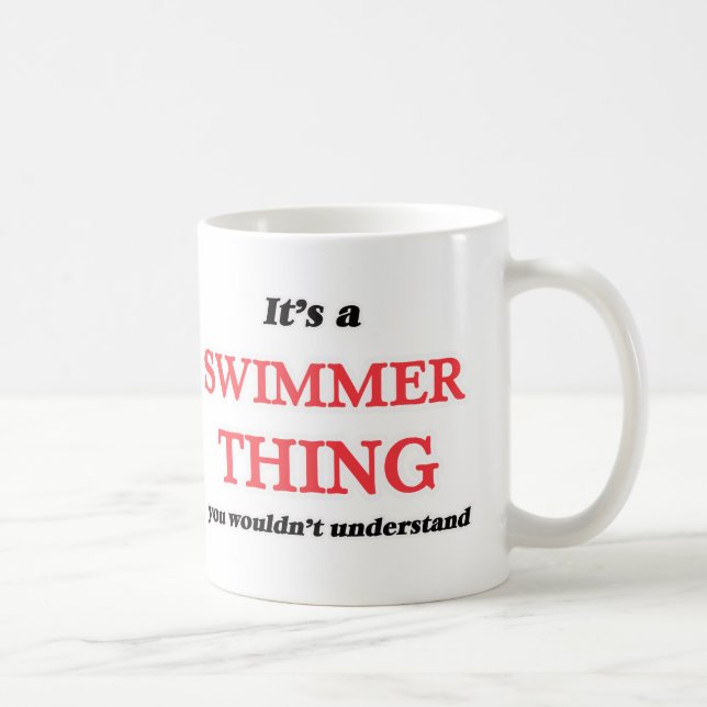 Det är och Swimmer sak, du skulle inte förstå Kaffemugg (Höger)