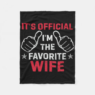 Det är Officiell att jag är den favoritmaken Vinta Fleecefilt