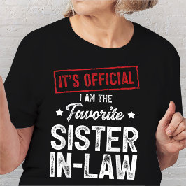 Det är Officiell att jag är den favoritsajten. T Shirt