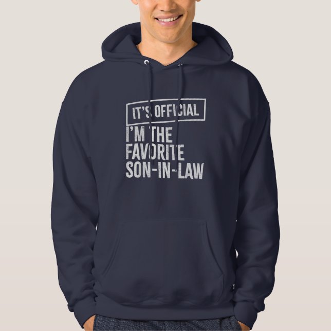 Det är Officiell att jag är den favoritsvärson Hoodie (Framsida)