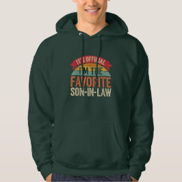 Det är Officiell att jag är den favoritsvärson Hoodie