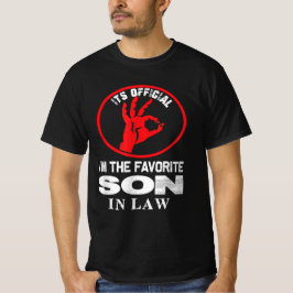 Det är Officiell att jag är den favoritsvärson T Shirt