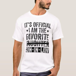 Det är Officiell att jag är den favoritsvärson T Shirt