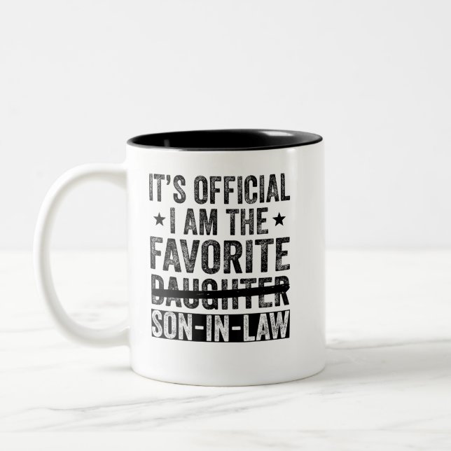 Det är Officiell att jag är den favoritsvärson Två-Tonad Mugg (Vänster)