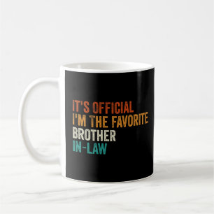 Det är Officiell att jag är favoritbrodern. Kaffemugg
