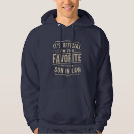 Det är Officiell att jag är favoritson-in-Law Hoodie