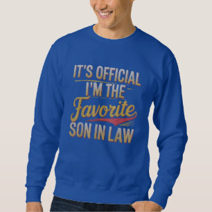 Det är Officiell att jag är favoritson-in-Law Lång Ärmad Tröja