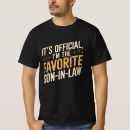 Det är Officiell att jag är favoritson-in-Law T Shirt