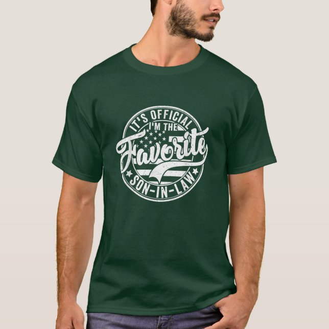 Det är Officiell att jag är favoritsonen i juridik T Shirt (Framsida)