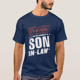 Det är Officiell att jag är favoritsonen i juridik T Shirt