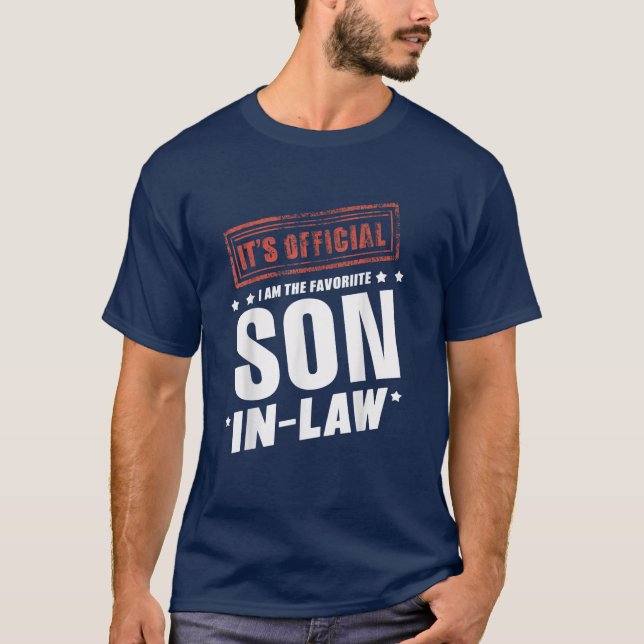 Det är Officiell att jag är favoritsonen i juridik T Shirt (Framsida)