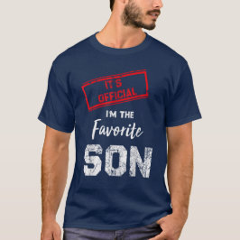 Det är officiellt att jag är favoritsonen t shirt