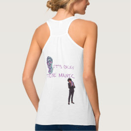 DET ÄR OK ATT HA MANISKA FASER LINNE MED RACERBACK 