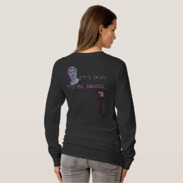 DET ÄR OK ATT HA MANISKA FASER T SHIRT