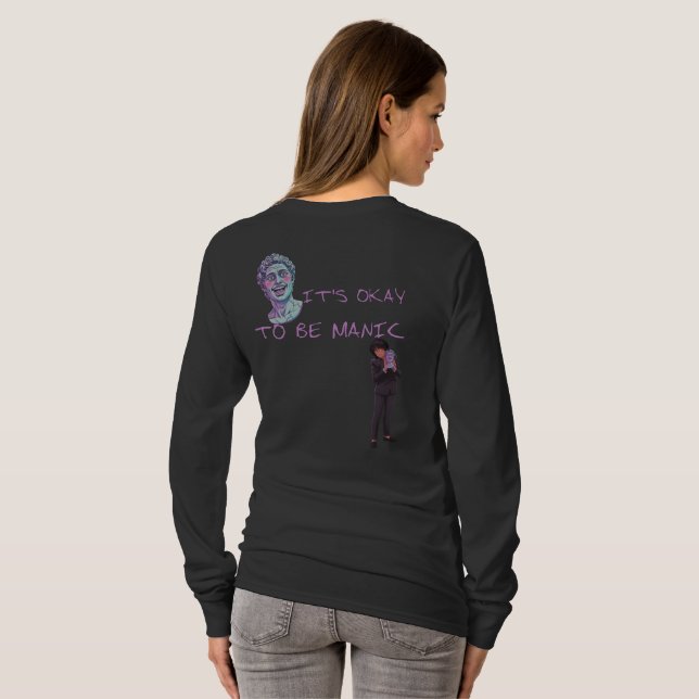 DET ÄR OK ATT HA MANISKA FASER T SHIRT (Hel baksida)