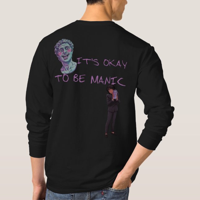 DET ÄR OK ATT HA MANISKA FASER T SHIRT (Baksida)