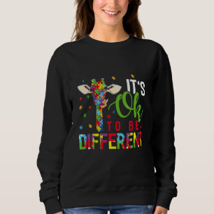 Det är Ok att Vara Annorlunda Autism Acceptans Med T Shirt
