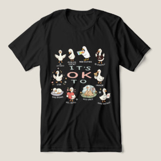 Det är ok att vara annorlunda Autism Gås , Neurodi T Shirt