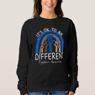 Det är ok att vara annorlunda Dystoni medvetenhet T Shirt