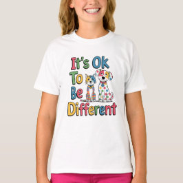 Det är ok att vara annorlunda t shirt